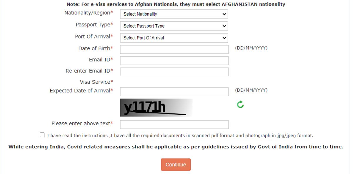 India visa walkthrough guide Help center